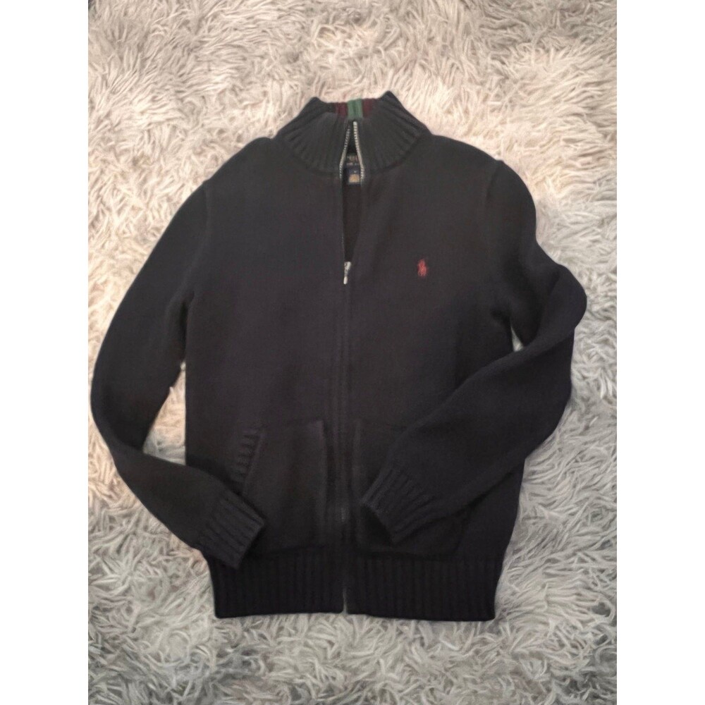 Ralph Lauren full zip front sweater